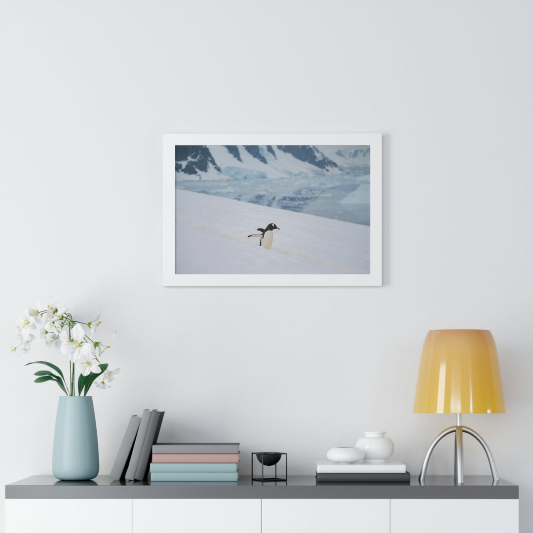 Determined March - Framed Print - Visiting This World