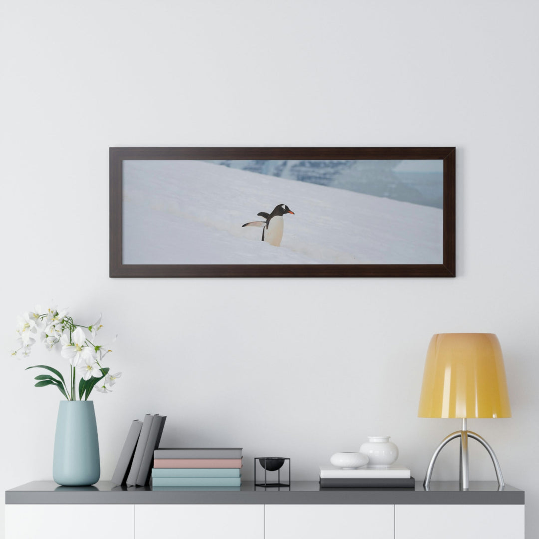 Determined March - Framed Print - Visiting This World