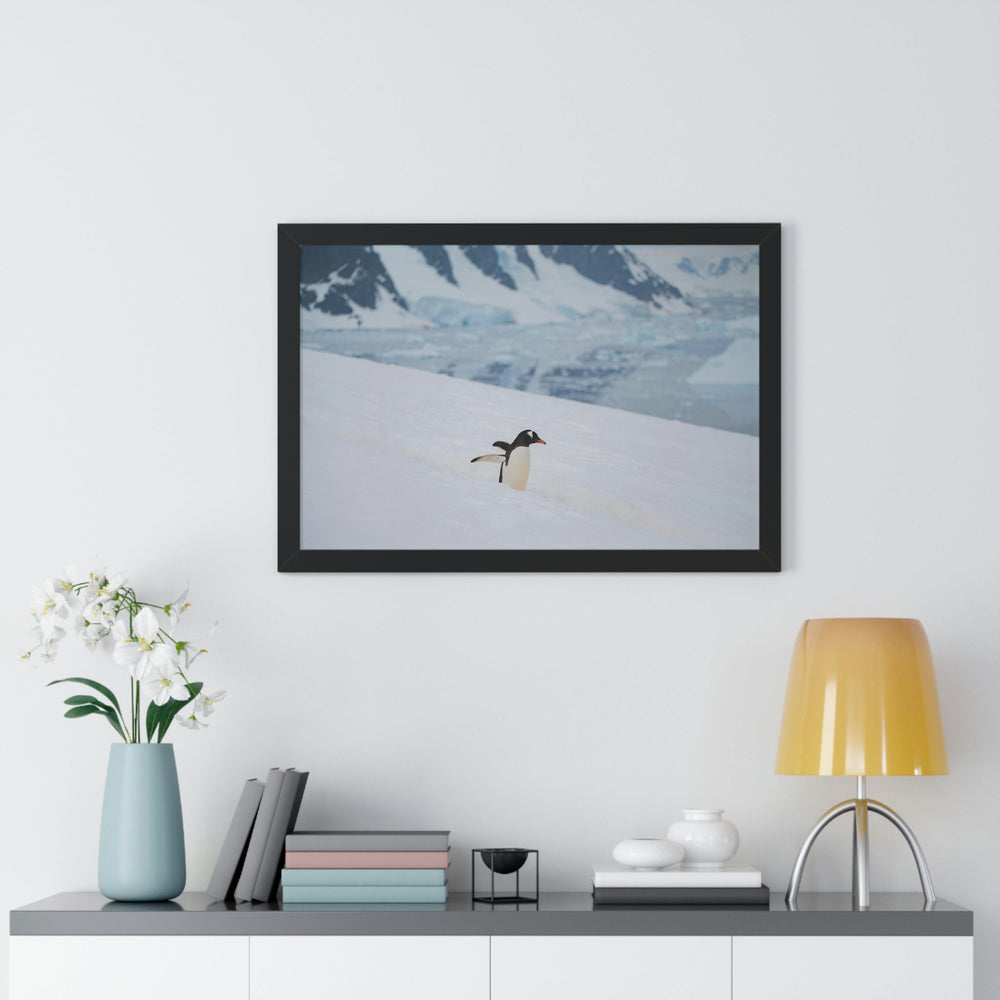 Determined March - Framed Print - Visiting This World