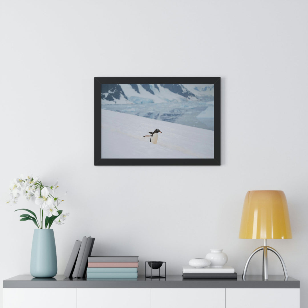 Determined March - Framed Print - Visiting This World