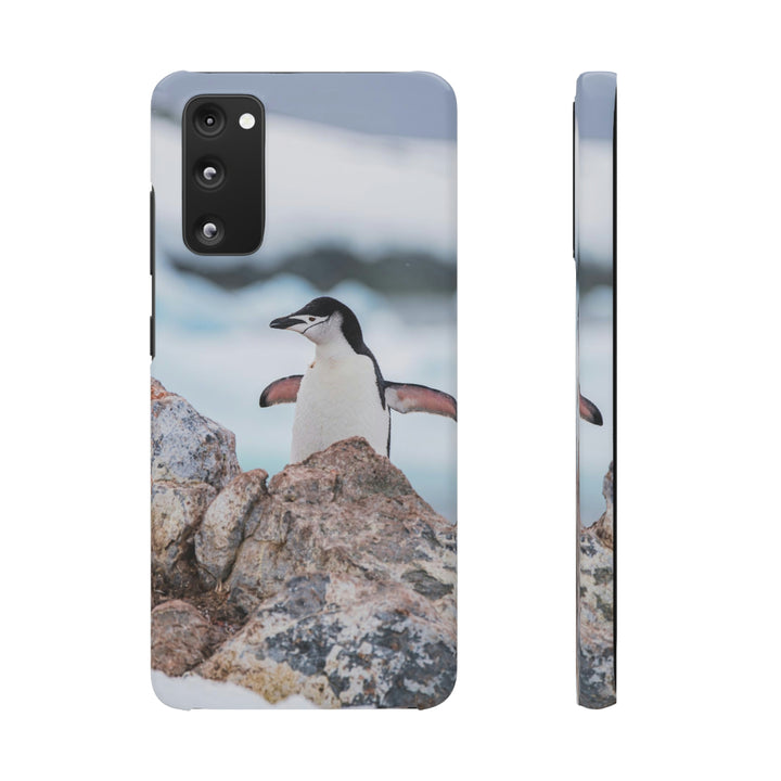 Stretched Penguin - Phone Case