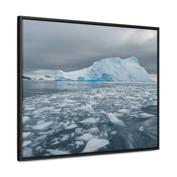 Lane of Ice - Canvas with Frame