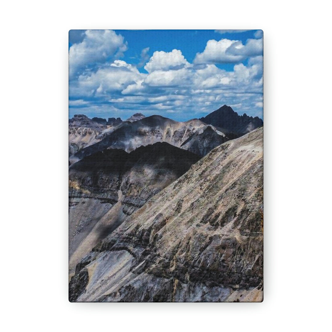 Imogene Pass From the Air - Canvas