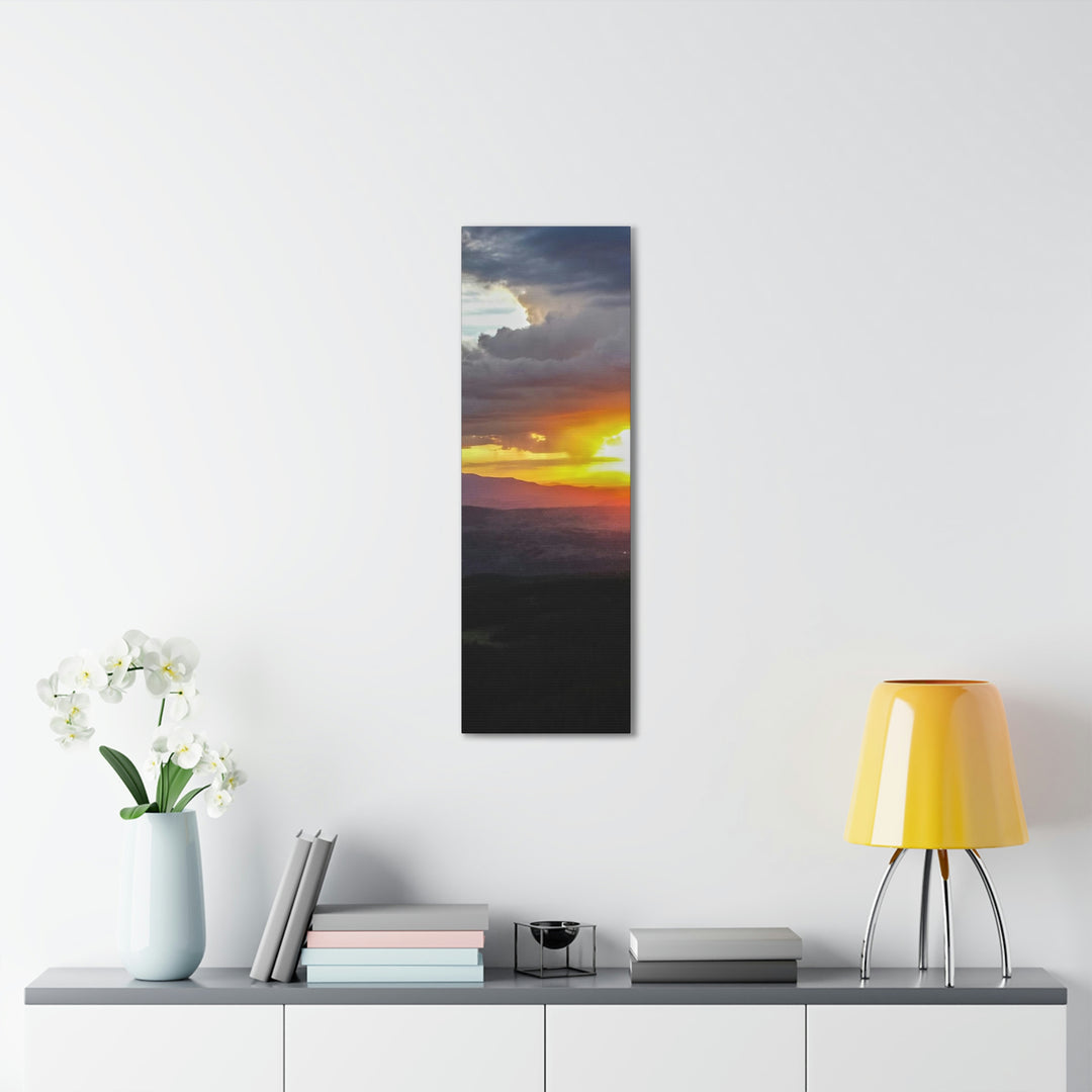 Rainy Sunset - Canvas