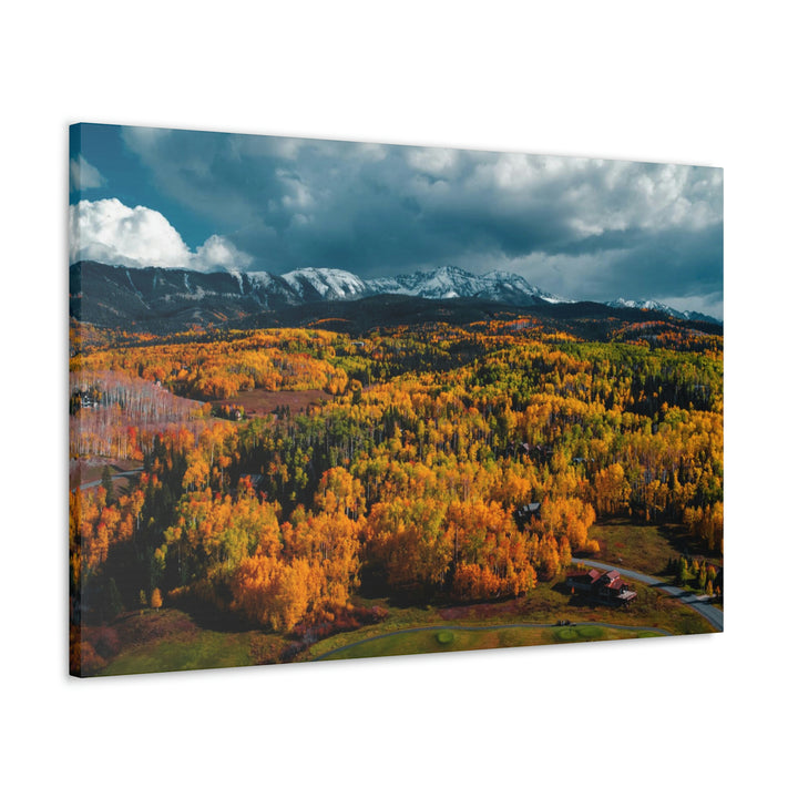 Golds of Autumn - Canvas