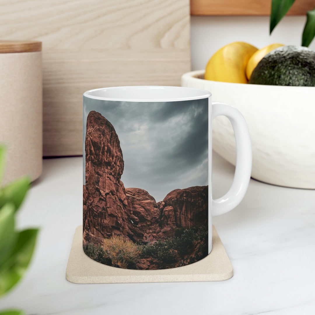 Dramatic Rocks - Ceramic Mug 11oz - Visiting This World