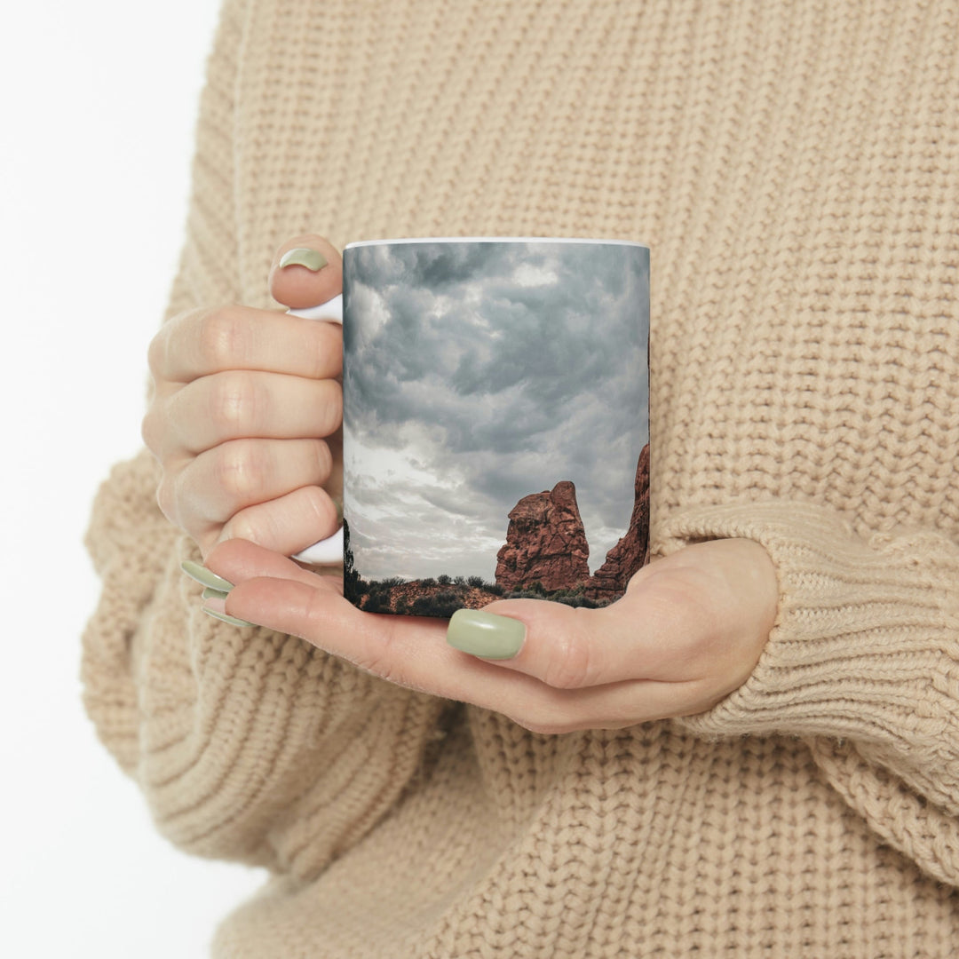 Dramatic Rocks - Ceramic Mug 11oz - Visiting This World