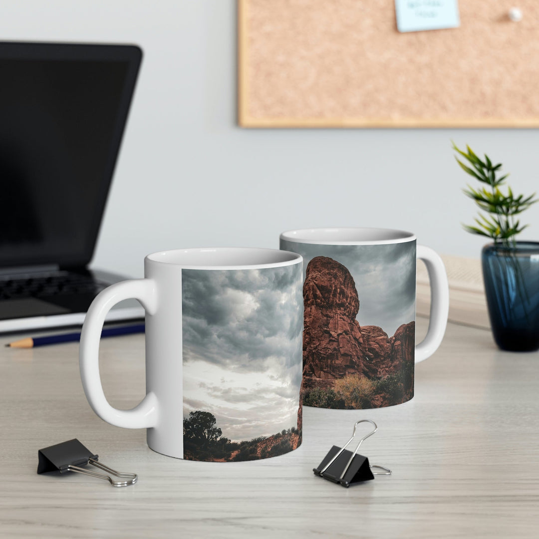 Dramatic Rocks - Ceramic Mug 11oz - Visiting This World