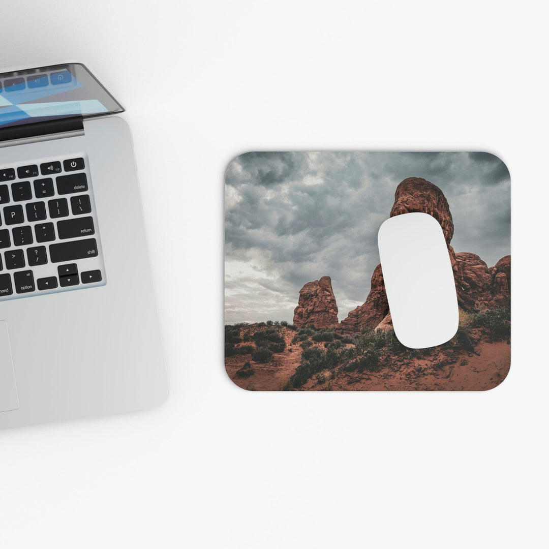 Dramatic Rocks - Mouse Pad (Rectangle) - Visiting This World