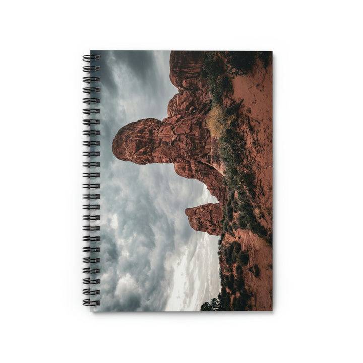 Dramatic Rocks - Spiral Ruled Line Notebook - Visiting This World