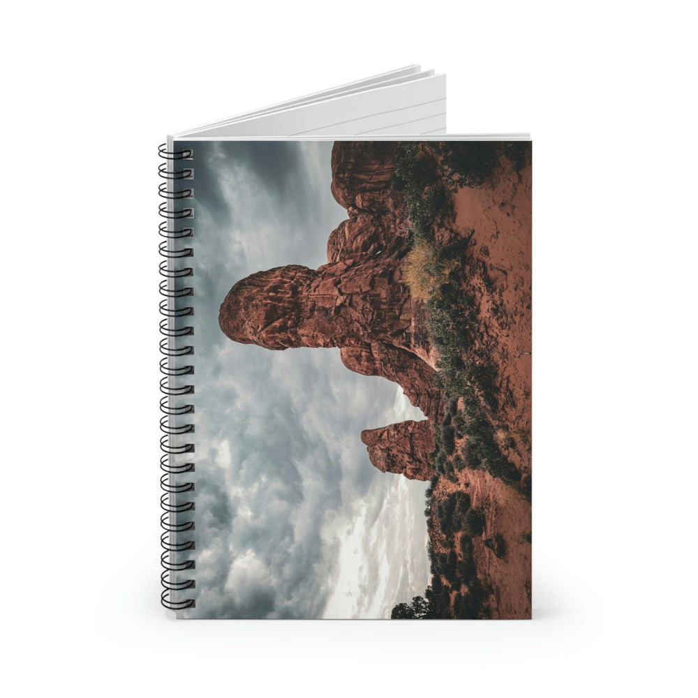 Dramatic Rocks - Spiral Ruled Line Notebook - Visiting This World