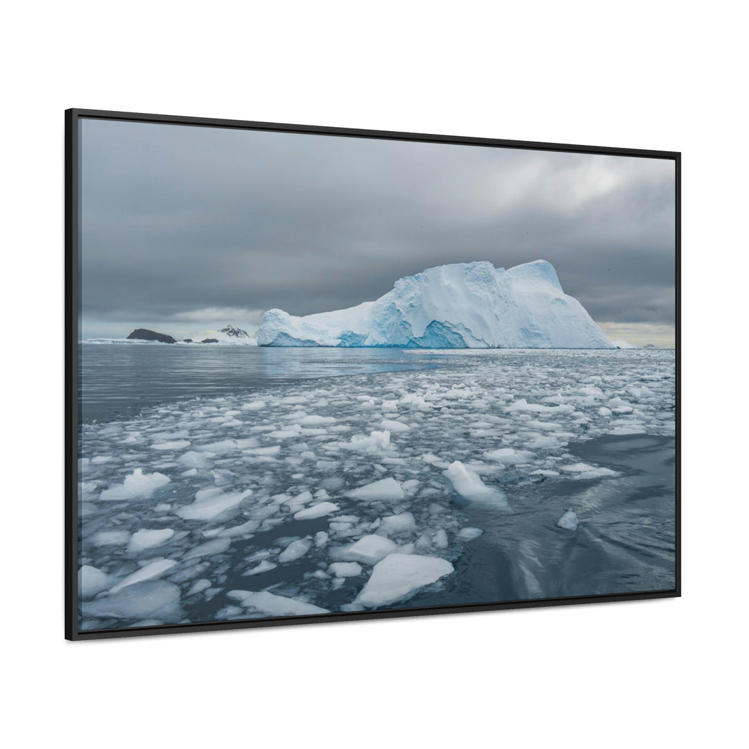 Lane of Ice - Canvas with Frame