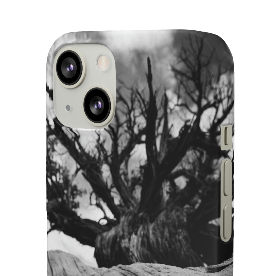 Desert Reach in Black and White - Phone Case