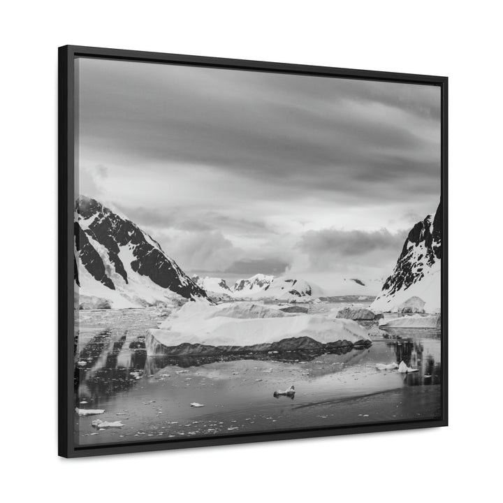 A Still Day in Black and White - Canvas with Frame