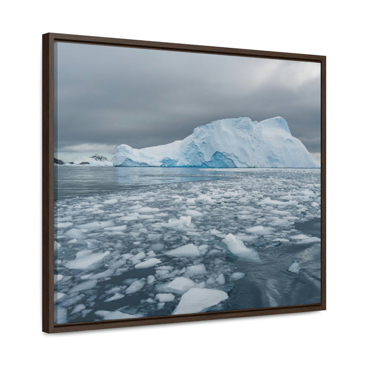 Lane of Ice - Canvas with Frame