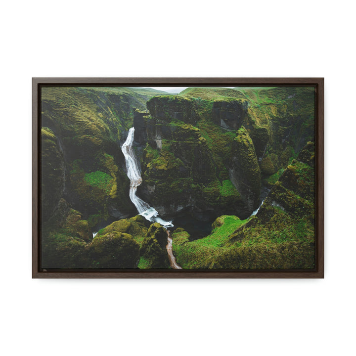 A Green Dream - Canvas with Frame