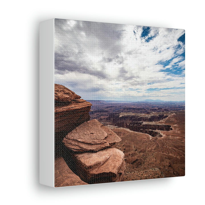 The Canyon Below - Canvas