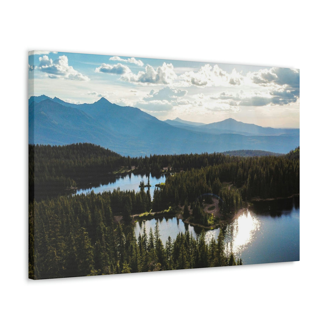 Cool Mountain Lakes - Canvas