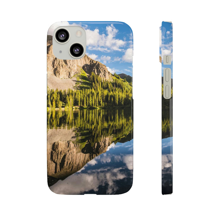 Mountain Scene Reflected - Phone Case