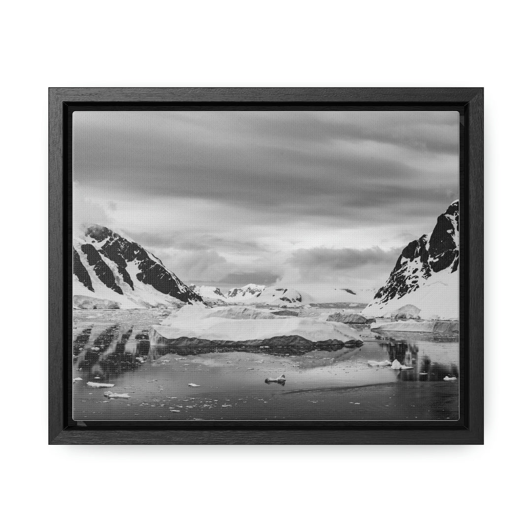 A Still Day in Black and White - Canvas with Frame