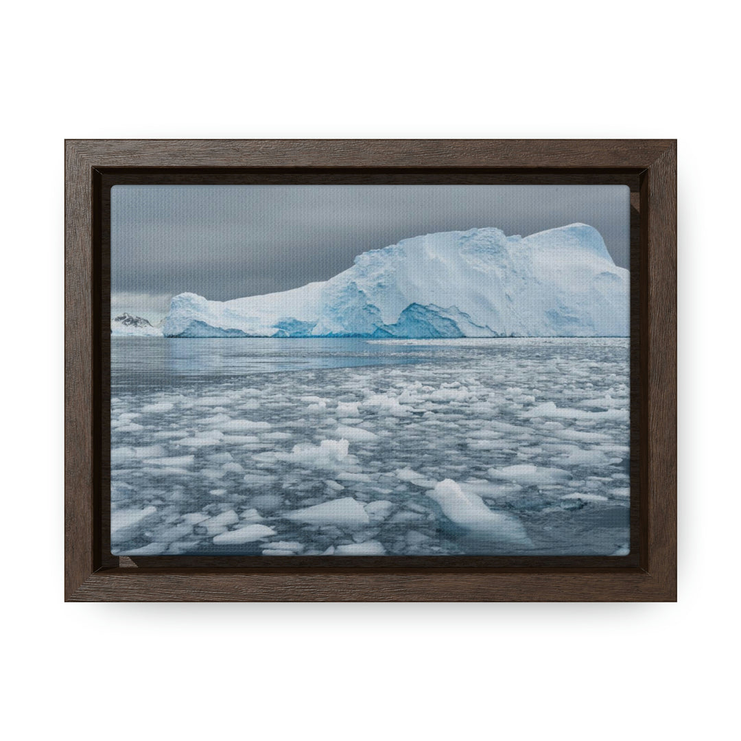 Lane of Ice - Canvas with Frame