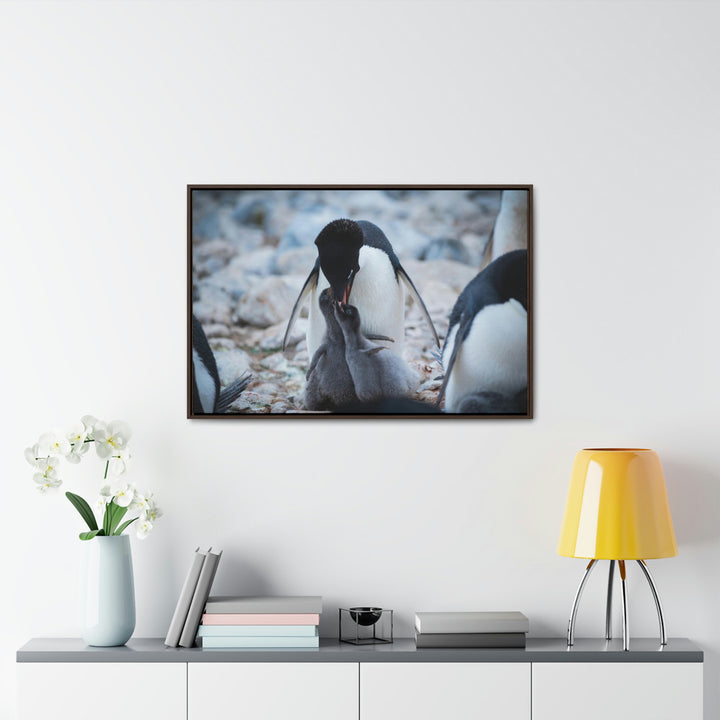 Feeding Time - Canvas with Frame