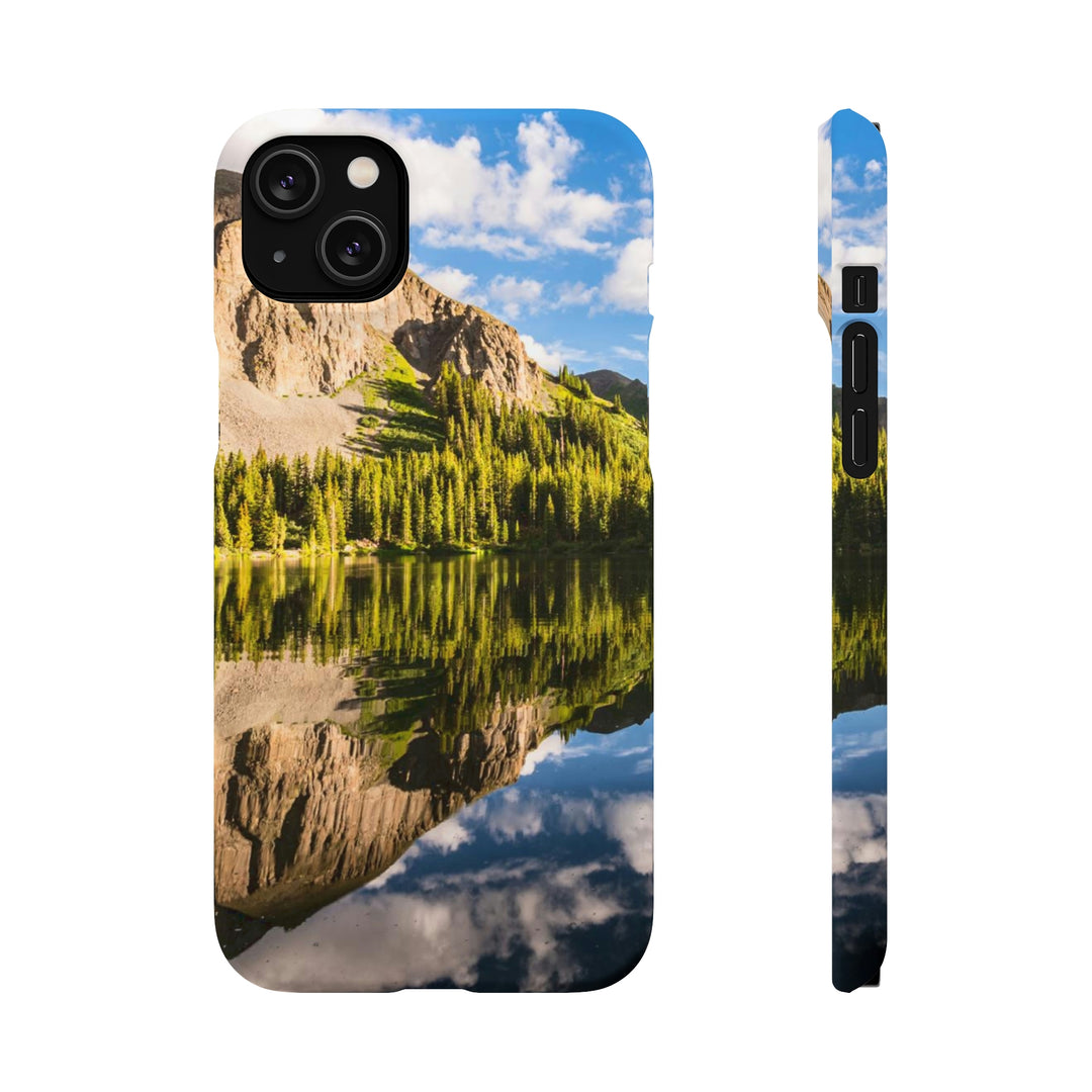 Mountain Scene Reflected - Phone Case