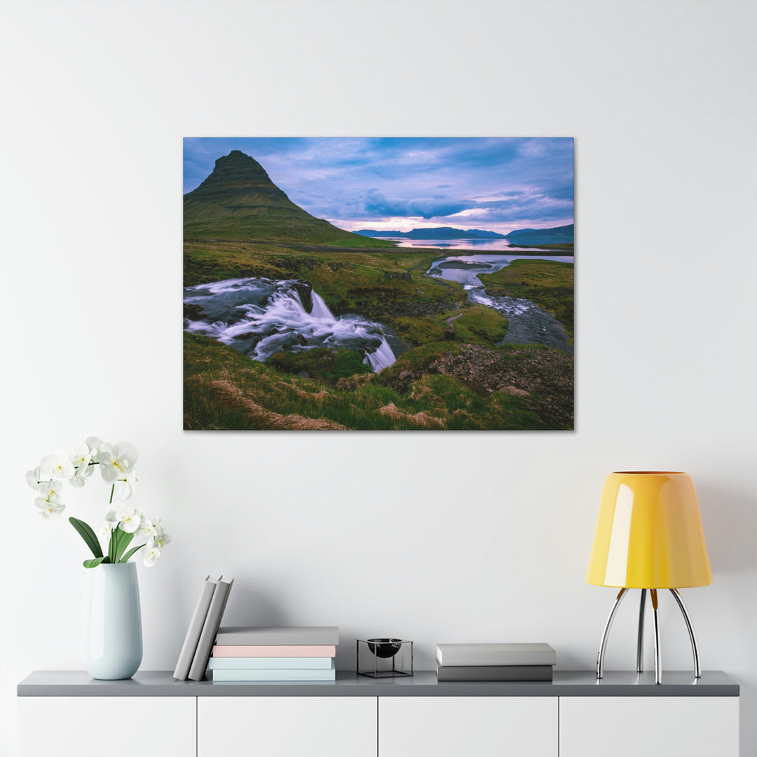 An Icelandic Sunset - Canvas