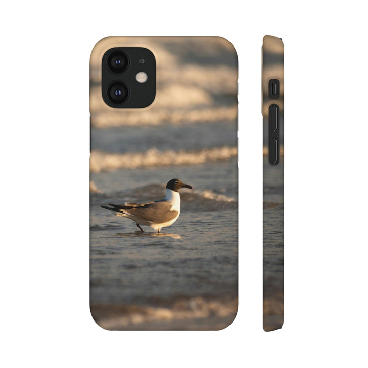 Laughing Gull in the Surf - Phone Case