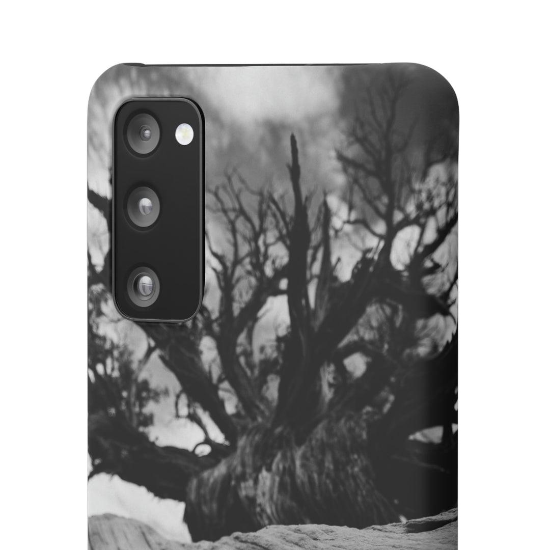 Desert Reach in Black and White - Phone Case