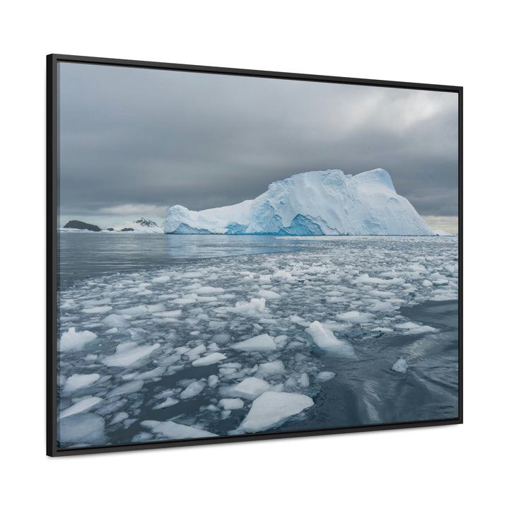 Lane of Ice - Canvas with Frame