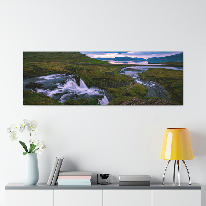 An Icelandic Sunset - Canvas