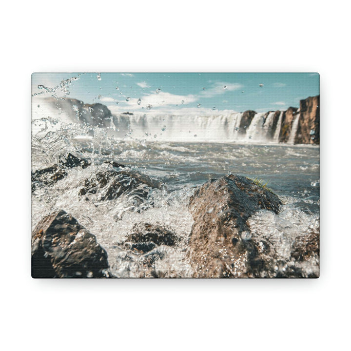 Goðafoss Splash - Canvas