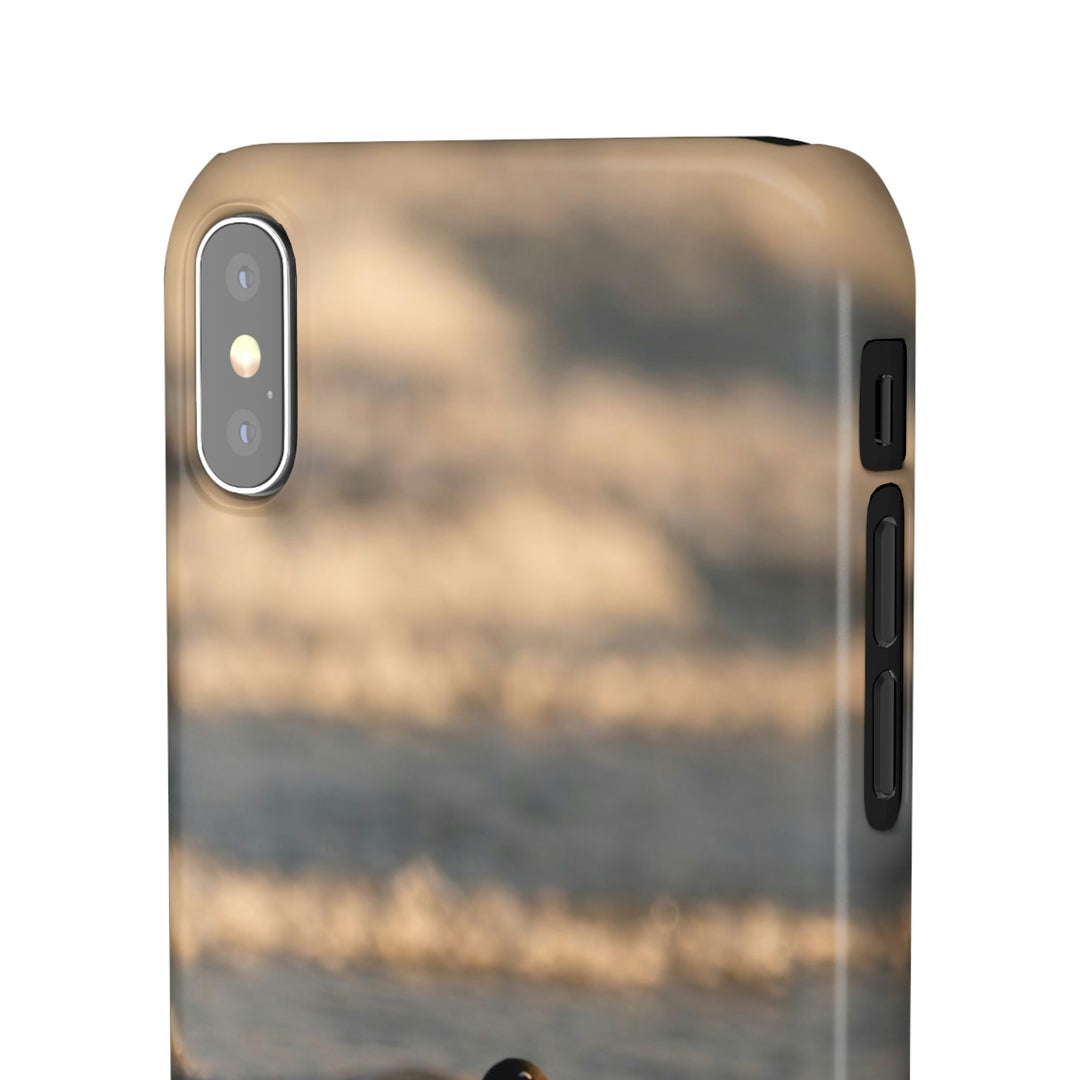 Laughing Gull in the Surf - Phone Case