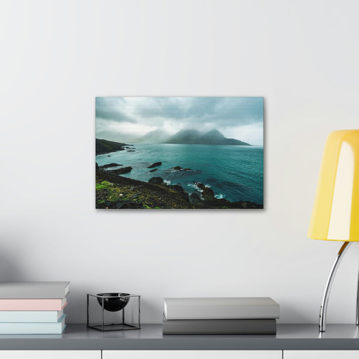 Mystical Mountain View - Canvas