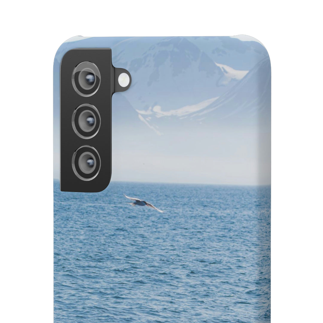 A Whale and A Mountain - Phone Case