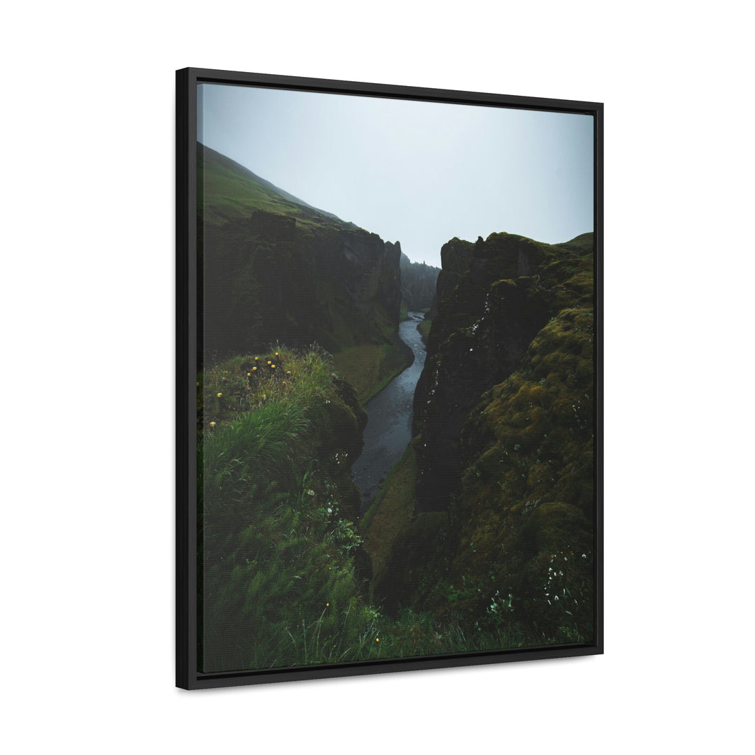 A View of the River - Canvas with Frame