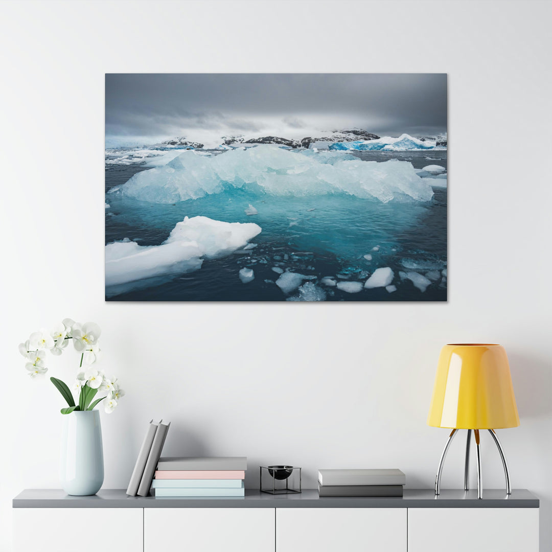 Floating Ice - Canvas