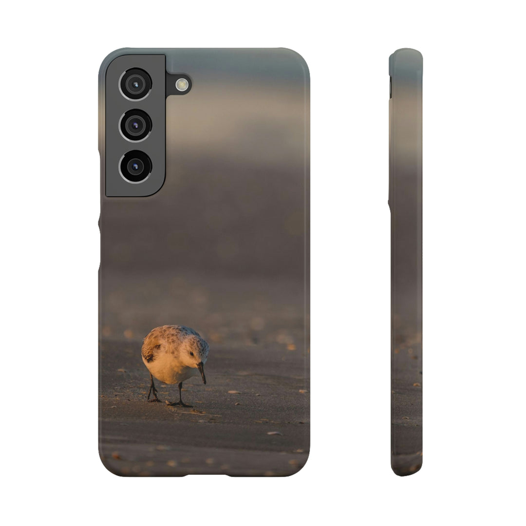 Feeding Sanderling - Phone Case