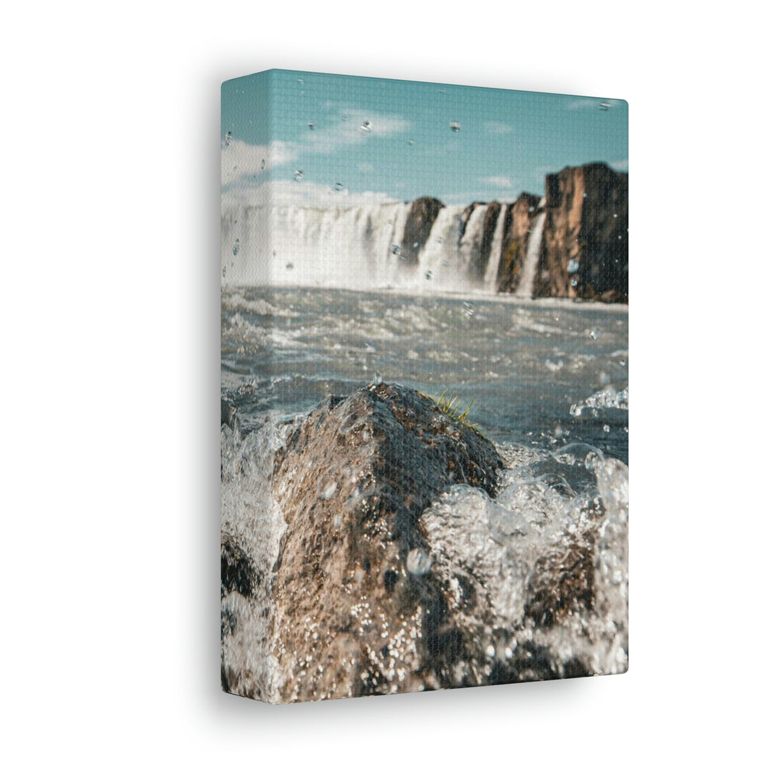 Goðafoss Splash - Canvas