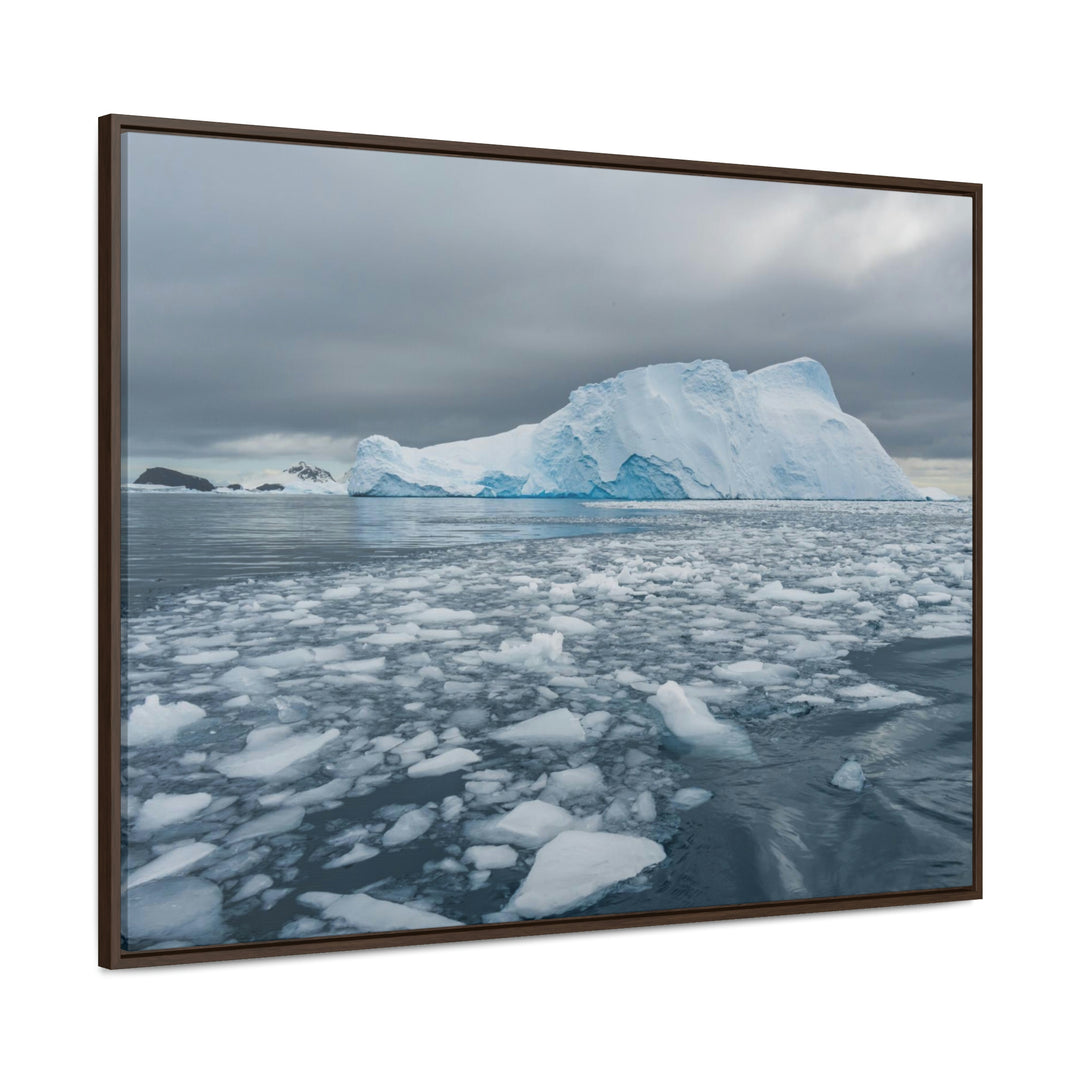 Lane of Ice - Canvas with Frame