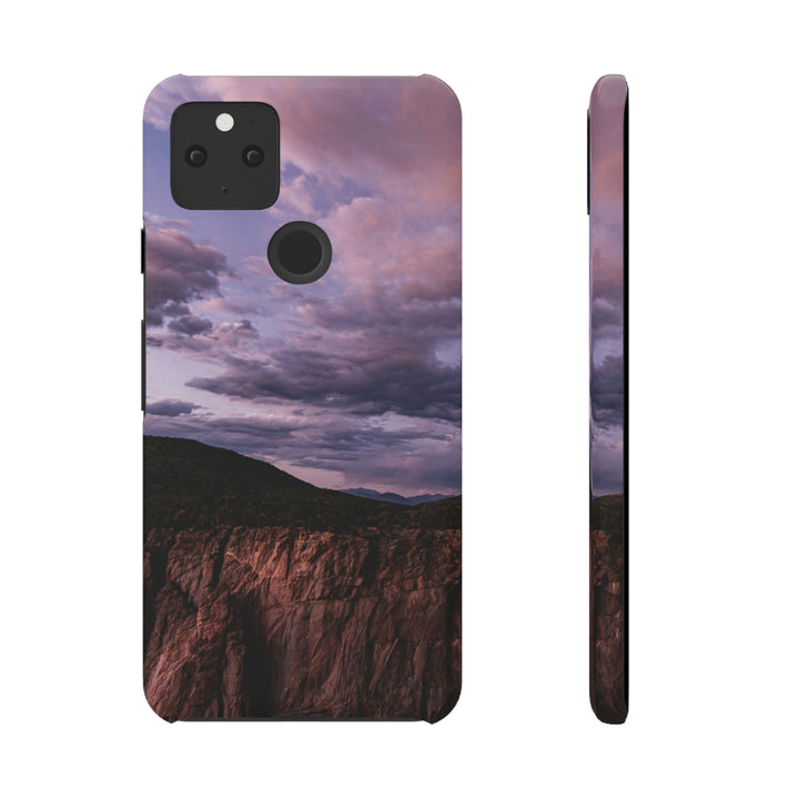 Painted Wall at Sunset Part 3 - Phone Case