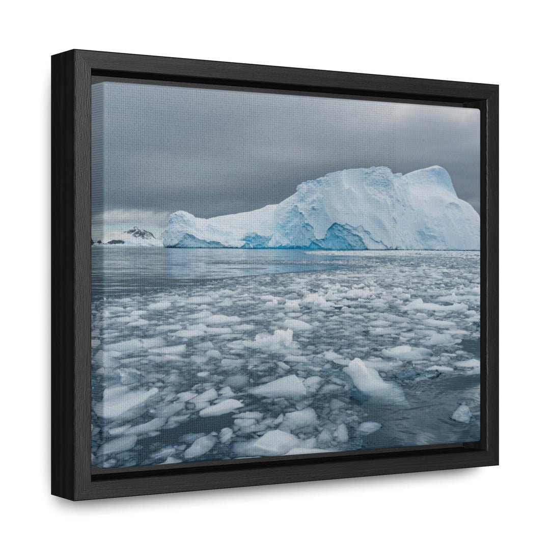 Lane of Ice - Canvas with Frame