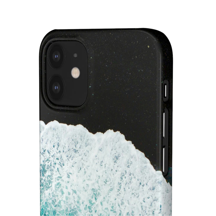 A Wave on Volcanic Sand - Phone Case