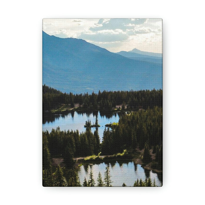 Cool Mountain Lakes - Canvas