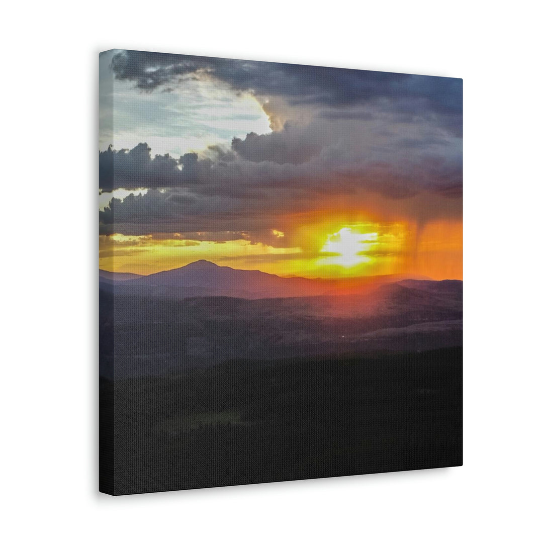 Rainy Sunset - Canvas