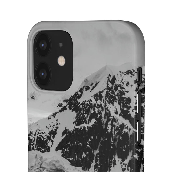 Reflected Calm in Black and White - Phone Case