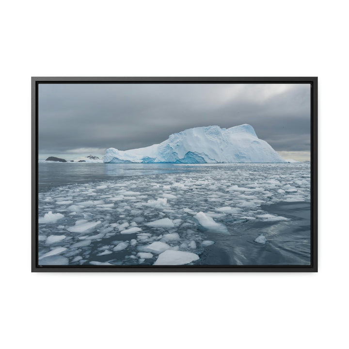 Lane of Ice - Canvas with Frame