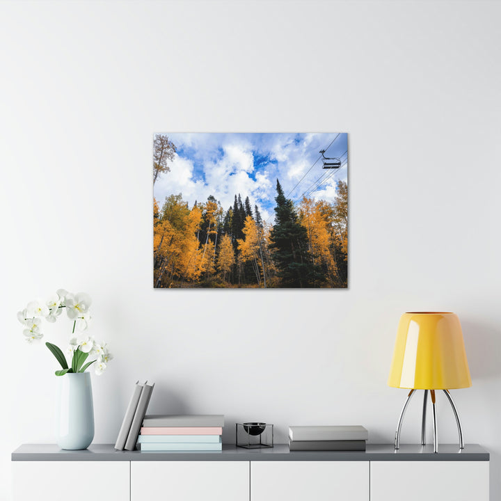 Chairlift in Suspension - Canvas