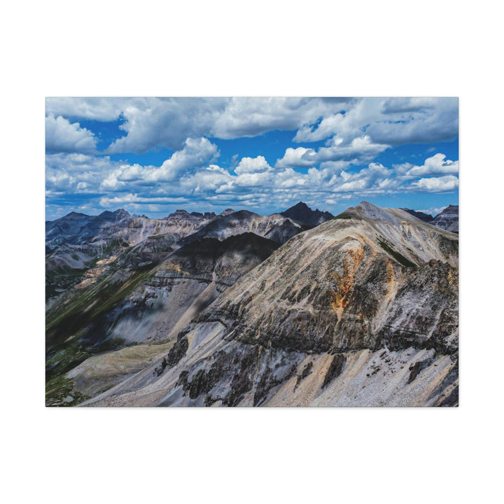 Imogene Pass From the Air - Canvas